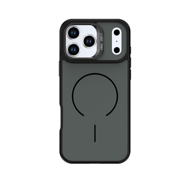 For iPhone 17 Pro Max Bright Color Contrast Skin-feel Camera Bracket Magsafe Phone Case