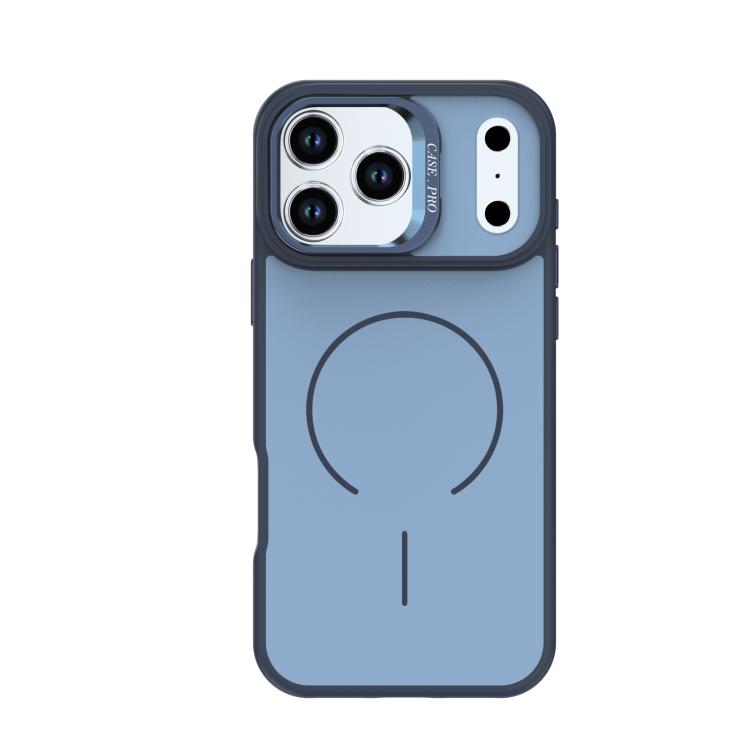 For iPhone 17 Pro Max Bright Color Contrast Skin-feel Camera Bracket Magsafe Phone Case