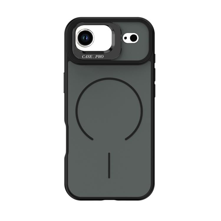 For iPhone Air Bright Color Contrast Skin-feel Camera Bracket Magsafe Phone Case