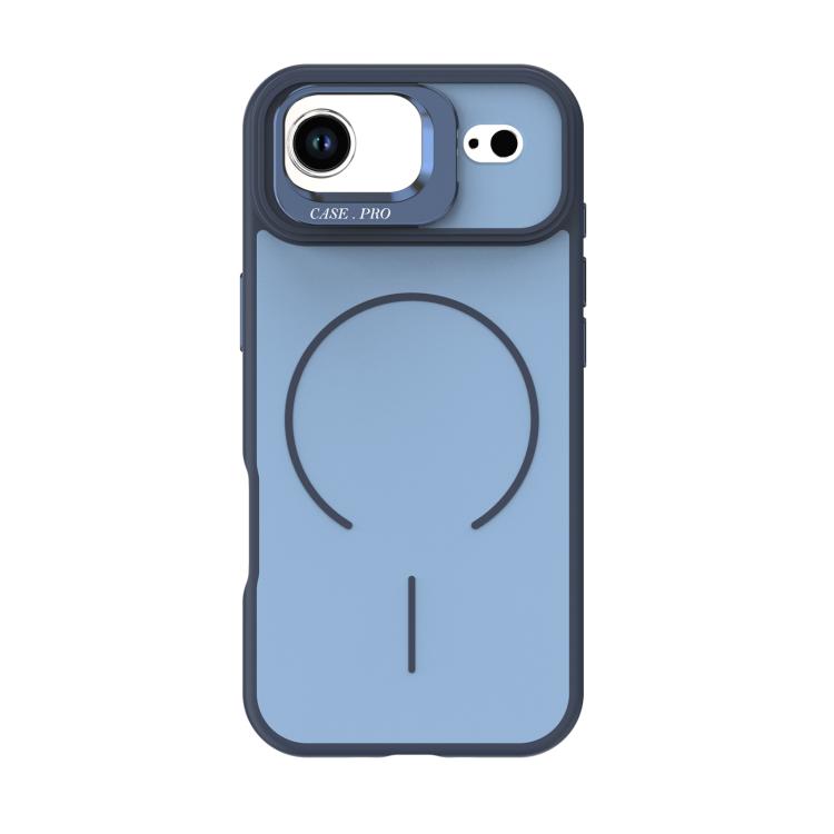For iPhone Air Bright Color Contrast Skin-feel Camera Bracket Magsafe Phone Case