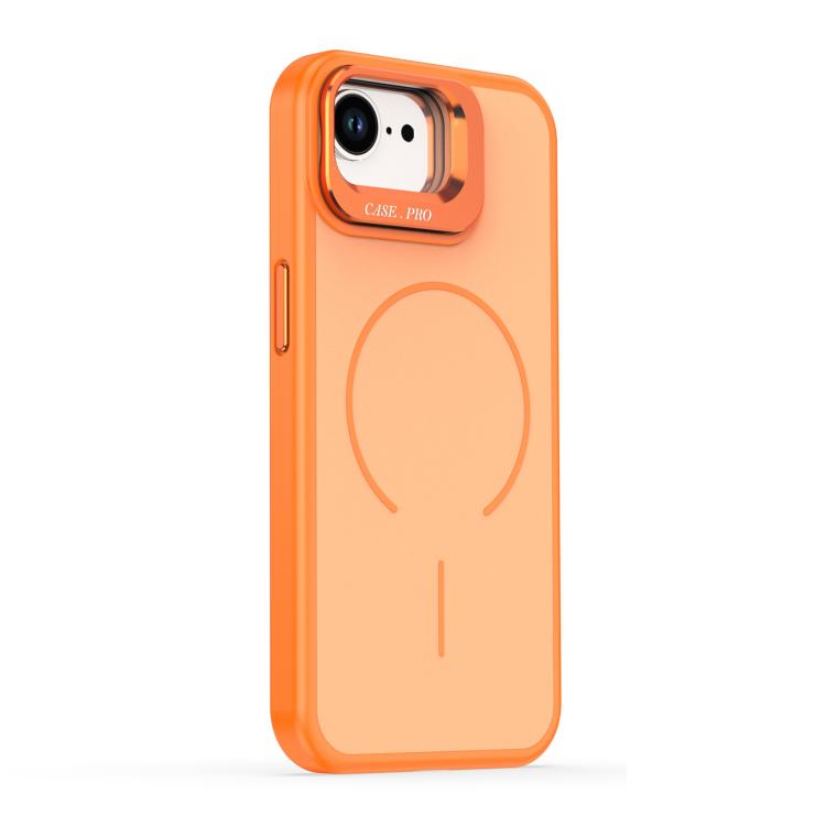 For iPhone 17e / 16e Bright Color Contrast Skin-feel Camera Bracket Magsafe Phone Case