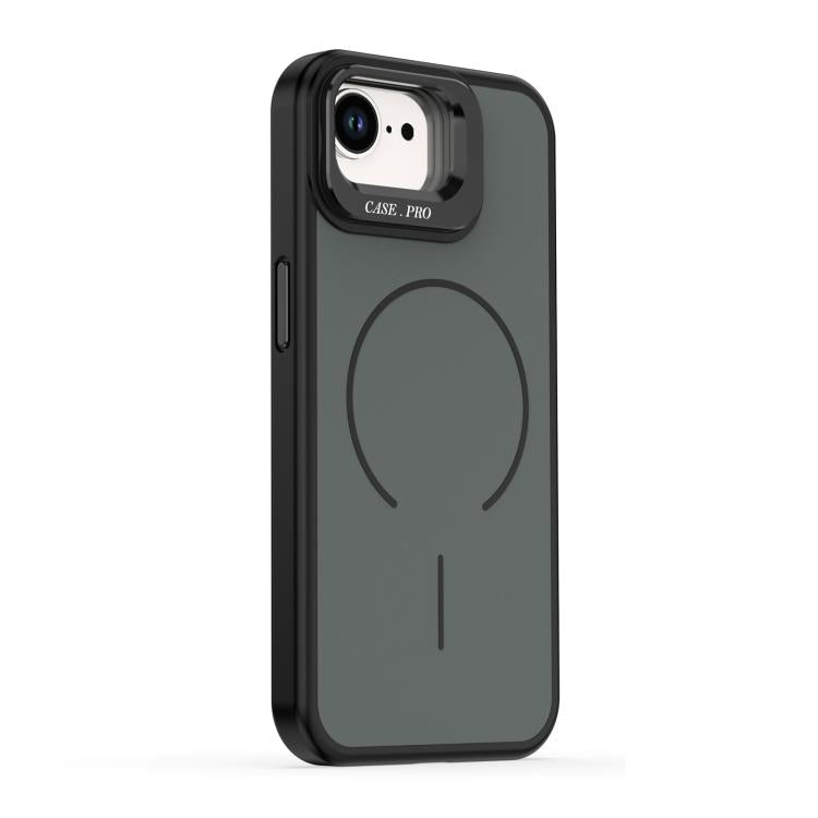 For iPhone 17e / 16e Bright Color Contrast Skin-feel Camera Bracket Magsafe Phone Case