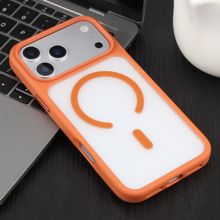 For iPhone 17 Pro Max DFANS DESIGN Leather Texture Frosted Magsafe Magnetic Phone Case