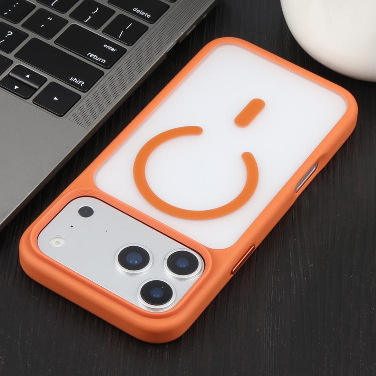 For iPhone 17 Pro Max DFANS DESIGN Leather Texture Frosted Magsafe Magnetic Phone Case