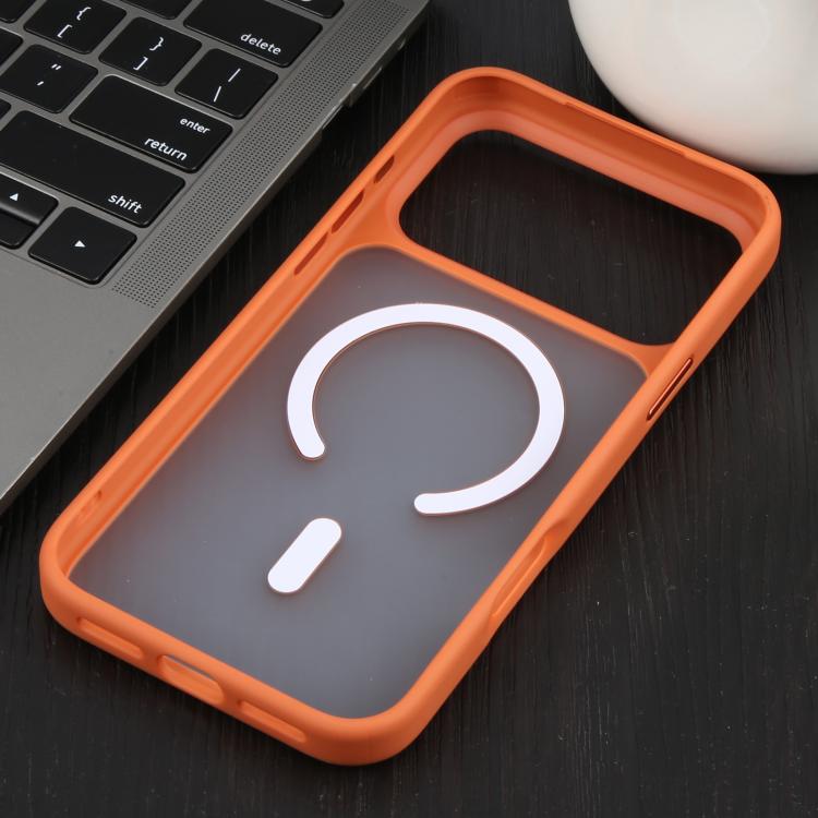 For iPhone 17 Pro Max DFANS DESIGN Leather Texture Frosted Magsafe Magnetic Phone Case