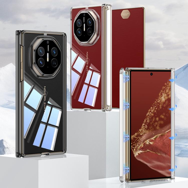 For Huawei Mate XT / XTs Ultimate GKK Magnetic Absorption Clear Full Cover TPU Phone Case