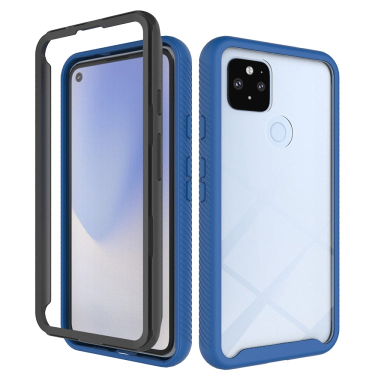 For Google Pixel 4a 5G Starry Sky Solid Color Series Shockproof PC + TPU Protective Case