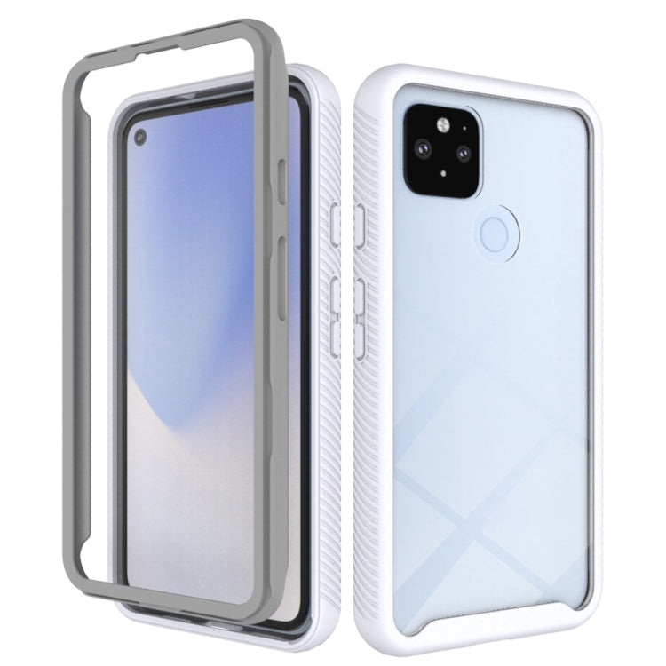 For Google Pixel 4a 5G Starry Sky Solid Color Series Shockproof PC + TPU Protective Case