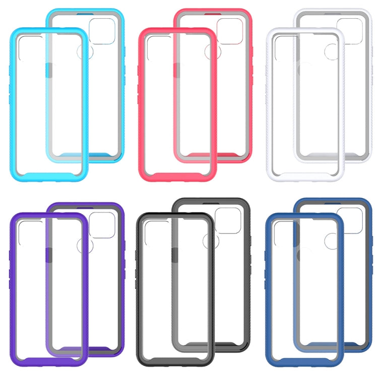 For Google Pixel 4a 5G Starry Sky Solid Color Series Shockproof PC + TPU Protective Case
