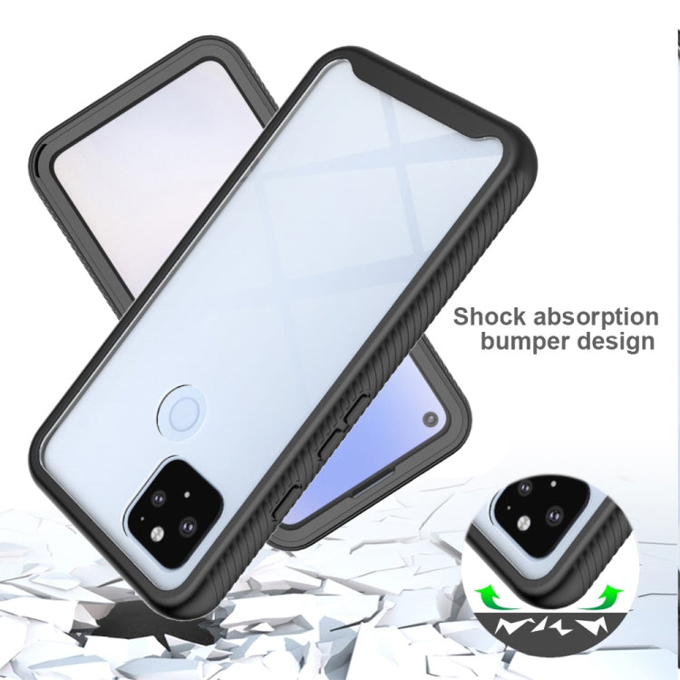 For Google Pixel 4a 5G Starry Sky Solid Color Series Shockproof PC + TPU Protective Case