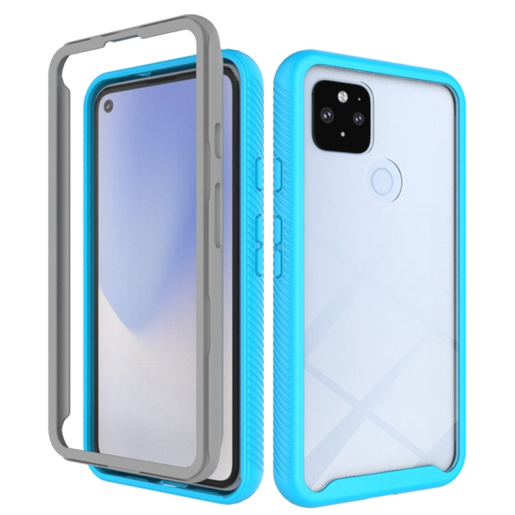 For Google Pixel 4a 5G Starry Sky Solid Color Series Shockproof PC + TPU Protective Case
