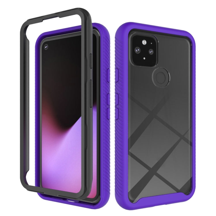 For Google Pixel 5 Starry Sky Solid Color Series Shockproof PC + TPU Protective Case