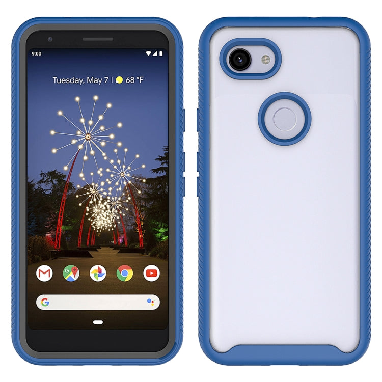For Google Pixel 3a Starry Sky Solid Color Series Shockproof PC + TPU Protective Case