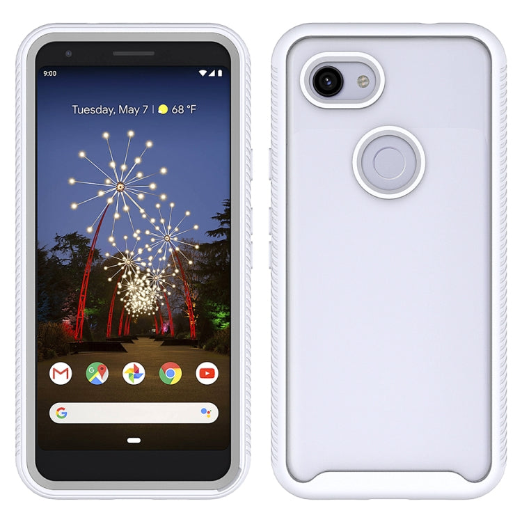For Google Pixel 3a Starry Sky Solid Color Series Shockproof PC + TPU Protective Case