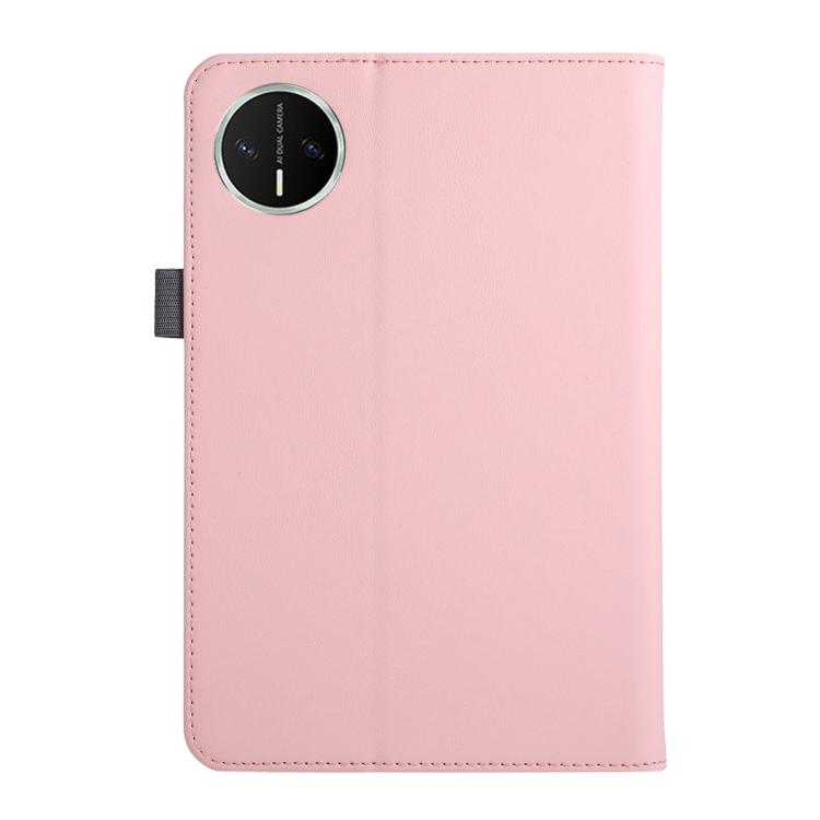 For Huawei MatePad Mini 2025 Macaron Color Hand Grip Leather Tablet Case with Holder