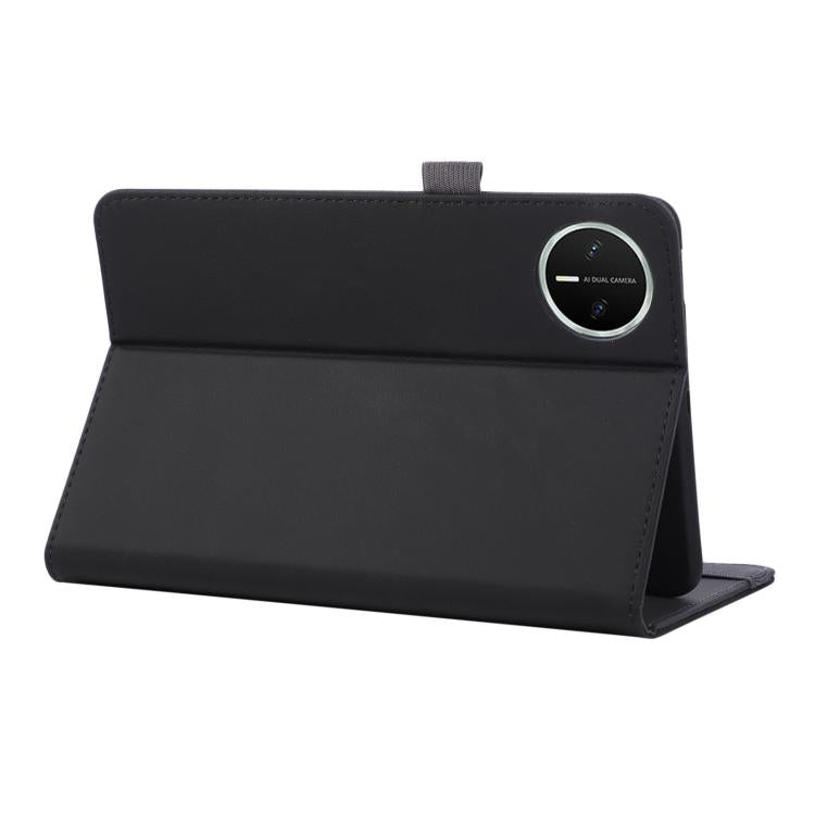 For Huawei MatePad Mini 2025 Macaron Color Hand Grip Leather Tablet Case with Holder