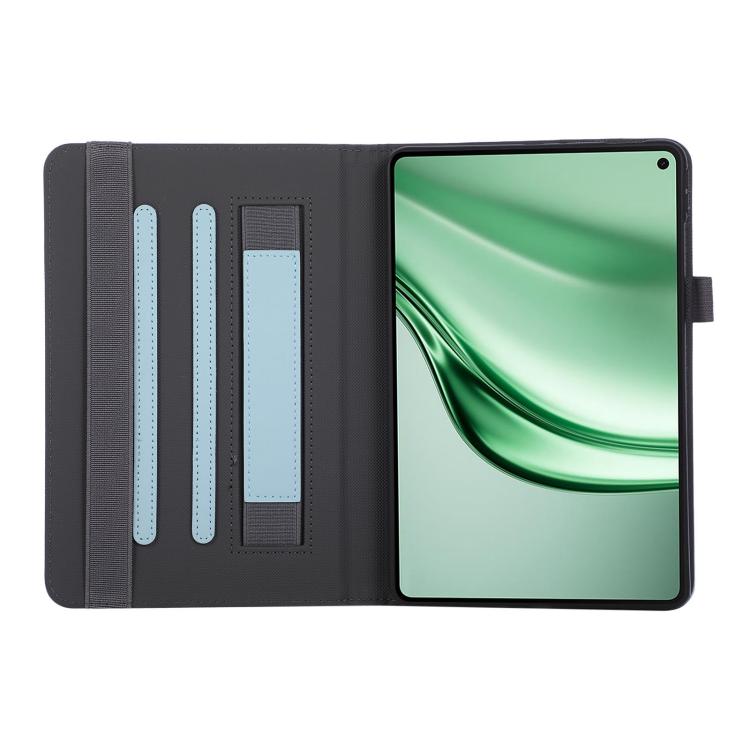 For Huawei MatePad Mini 2025 Macaron Color Hand Grip Leather Tablet Case with Holder
