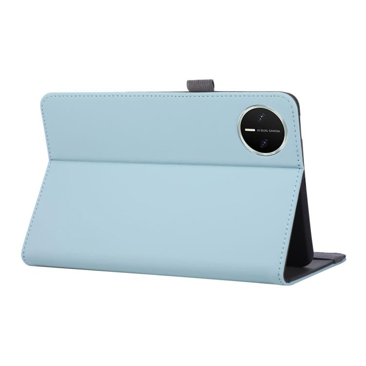 For Huawei MatePad Mini 2025 Macaron Color Hand Grip Leather Tablet Case with Holder