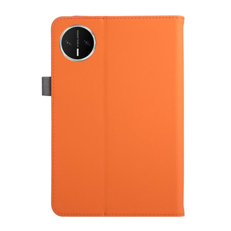 For Huawei MatePad Mini 2025 Macaron Color Hand Grip Leather Tablet Case with Holder