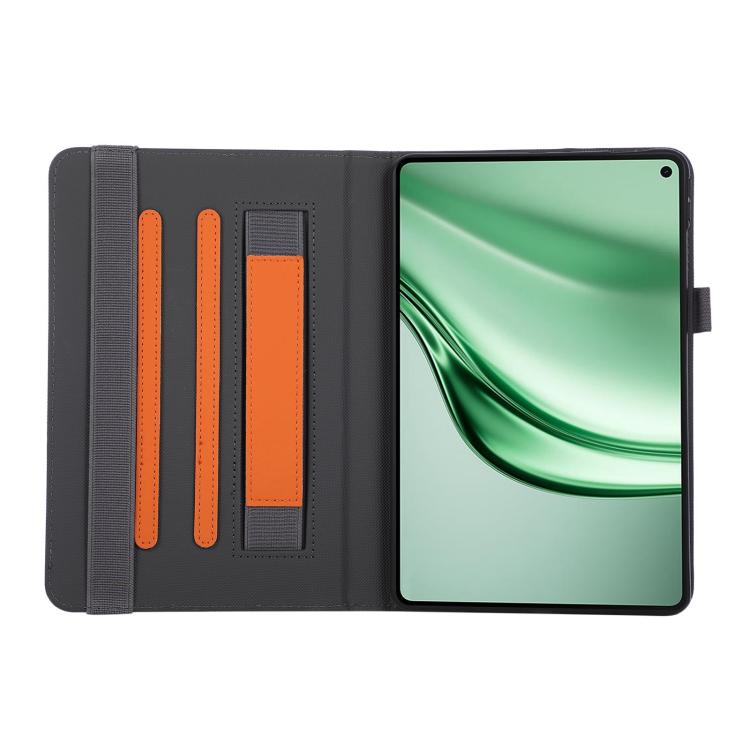 For Huawei MatePad Mini 2025 Macaron Color Hand Grip Leather Tablet Case with Holder