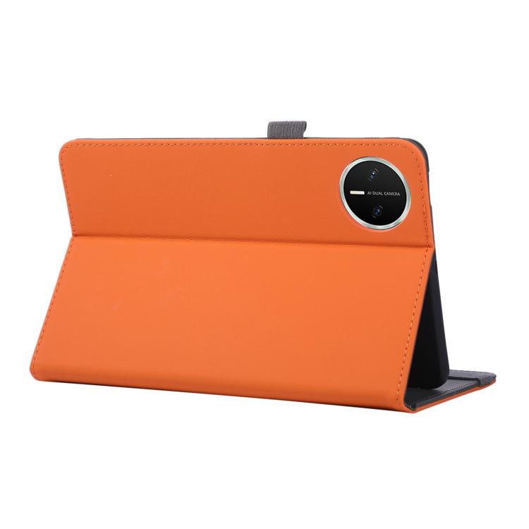 For Huawei MatePad Mini 2025 Macaron Color Hand Grip Leather Tablet Case with Holder
