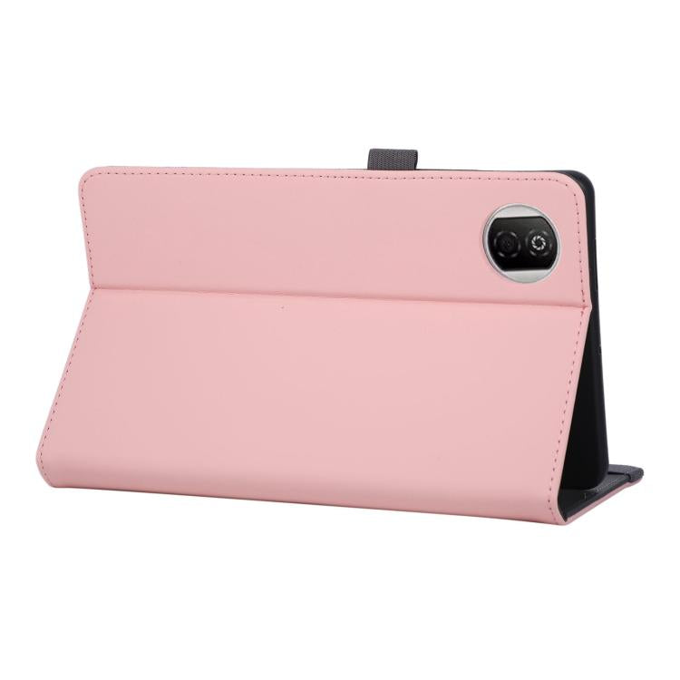 For Honor Pad X7 Macaron Color Hand Grip Leather Tablet Case with Holder