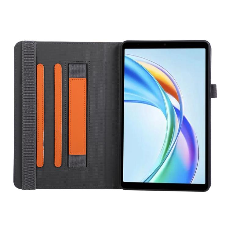 For Honor Pad X7 Macaron Color Hand Grip Leather Tablet Case with Holder