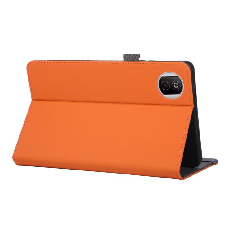 For Honor Pad X7 Macaron Color Hand Grip Leather Tablet Case with Holder