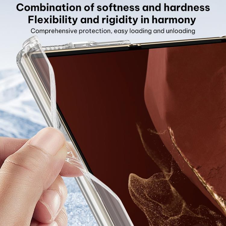 For Huawei Mate XT / XTs Ultimate GKK MagSafe Magnetic Absorption Clear Full Cover TPU Phone Case