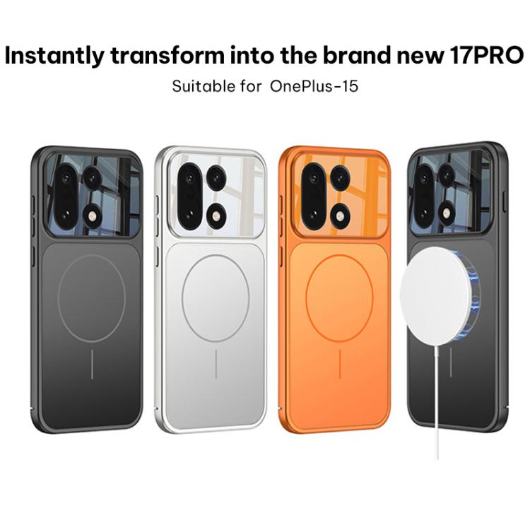 For OnePlus 15 GKK Change to 17 Pro Series Frosted Ultra-thin MagSafe Magnetic Phone Case