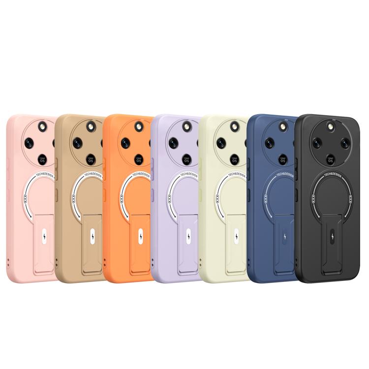 For Honor X9d 5G / X70 5G Skin Feel MagSafe Phone Case with Holder