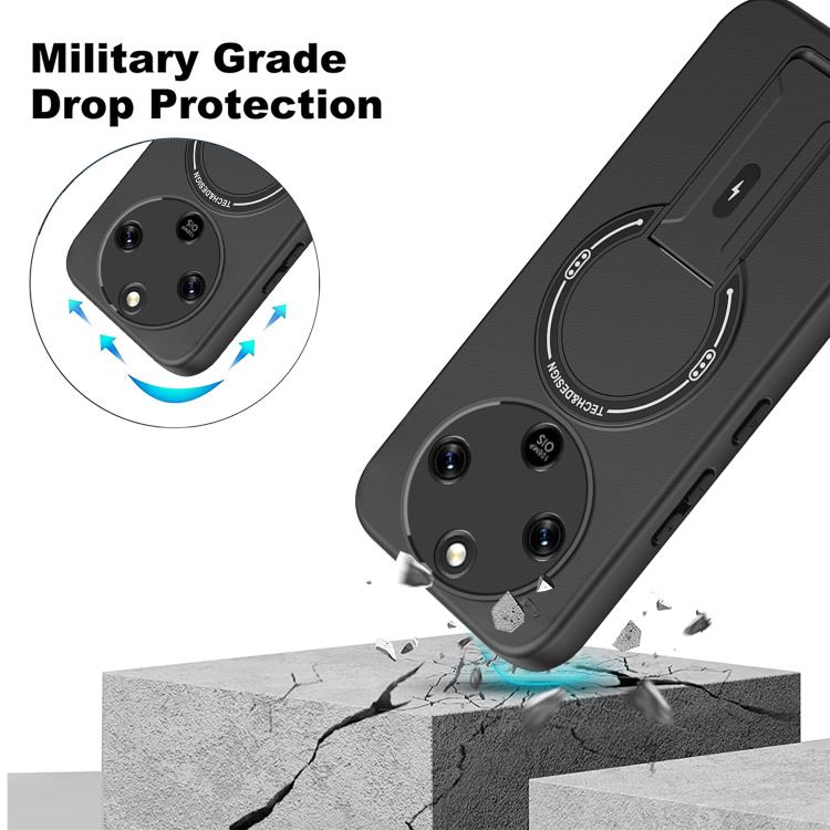 For Honor X9d 5G / X70 5G Skin Feel MagSafe Phone Case with Holder