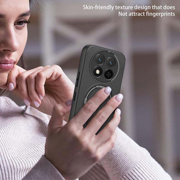 For Honor X9c 5G Global / Magic7 Lite Skin Feel MagSafe Phone Case with Holder