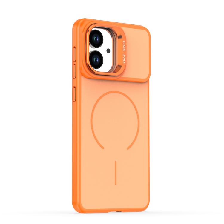 For Samsung Galaxy S26 Edge 5G Bright Color Contrast Skin-feel Camera Bracket Magsafe Phone Case
