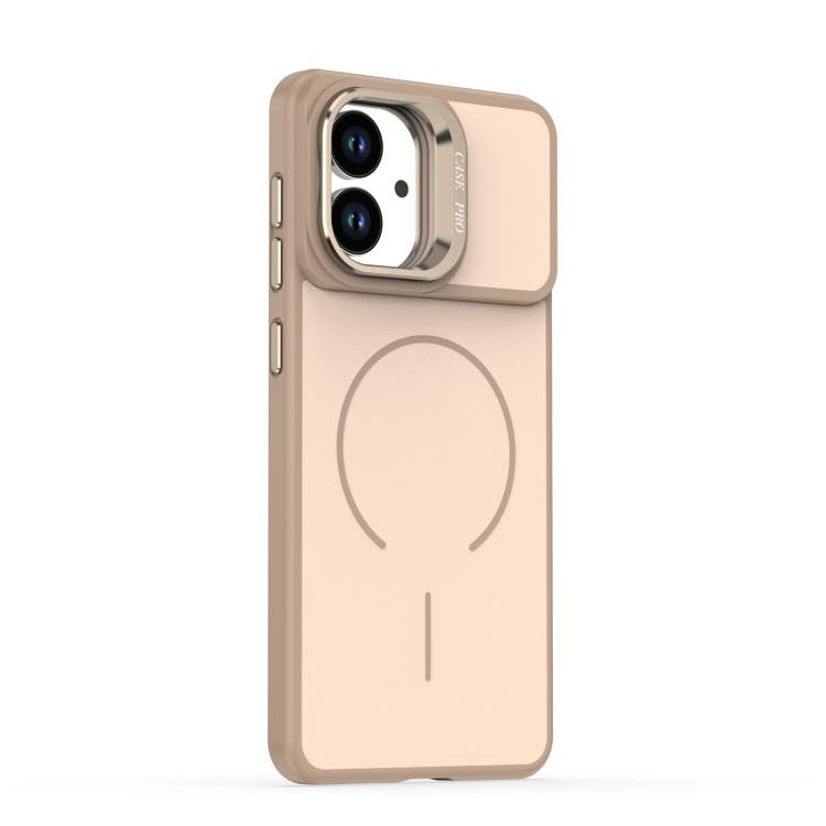 For Samsung Galaxy S26 Edge 5G Bright Color Contrast Skin-feel Camera Bracket Magsafe Phone Case