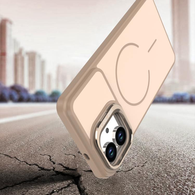 For Samsung Galaxy S26 Edge 5G Bright Color Contrast Skin-feel Camera Bracket Magsafe Phone Case