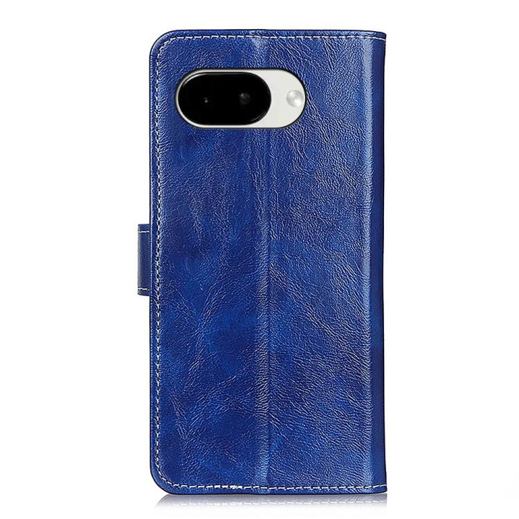 For Google Pixel 10a Retro Crazy Horse Texture Flip Leather Phone Case