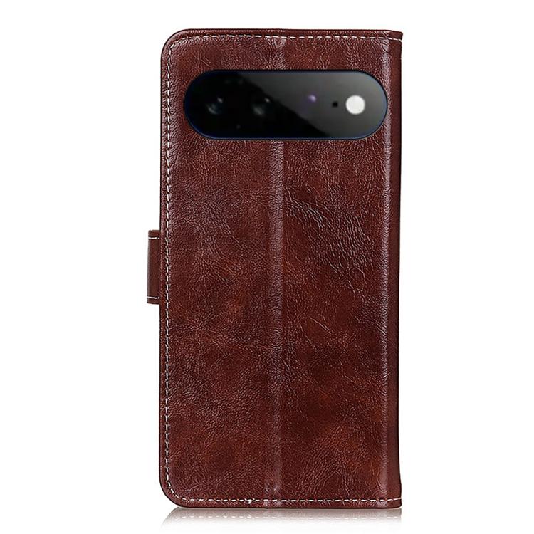 For Google Pixel 11 Pro XL Retro Crazy Horse Texture Flip Leather Phone Case