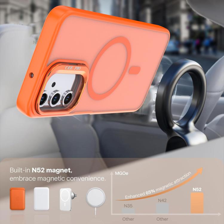 For Samsung Galaxy A05s 4G Bright Color Frosted Skin-feel Camera Bracket Magsafe Phone Case