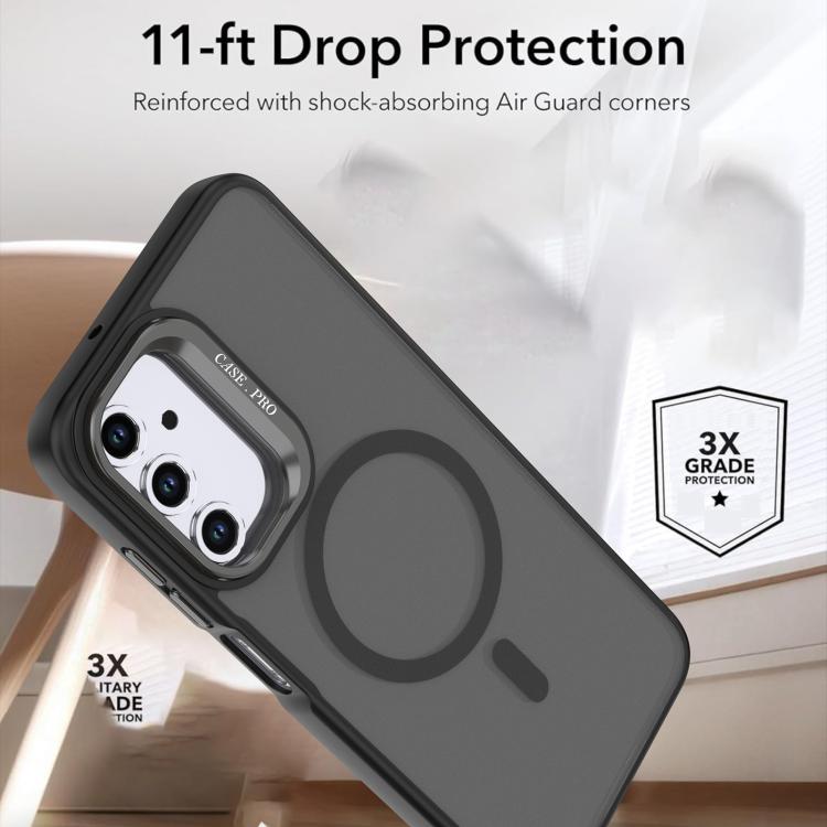 For Samsung Galaxy A05s 4G Bright Color Frosted Skin-feel Camera Bracket Magsafe Phone Case