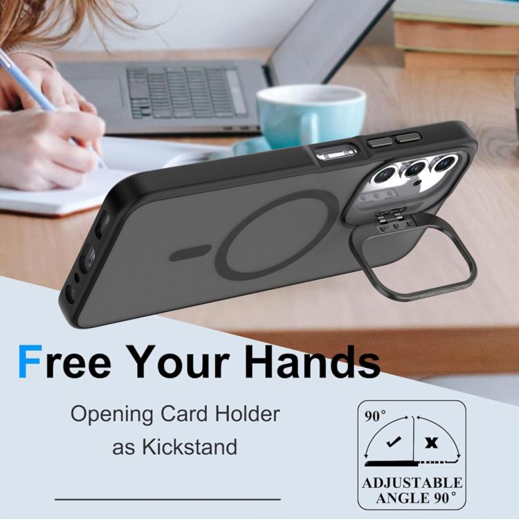 For Samsung Galaxy A05s 4G Bright Color Frosted Skin-feel Camera Bracket Magsafe Phone Case