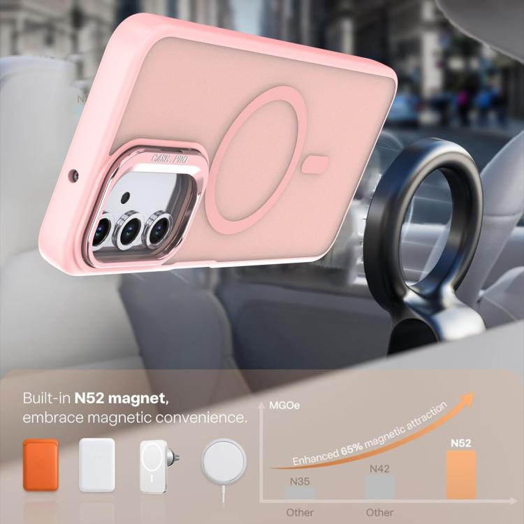 For Samsung Galaxy A05s 4G Bright Color Frosted Skin-feel Camera Bracket Magsafe Phone Case