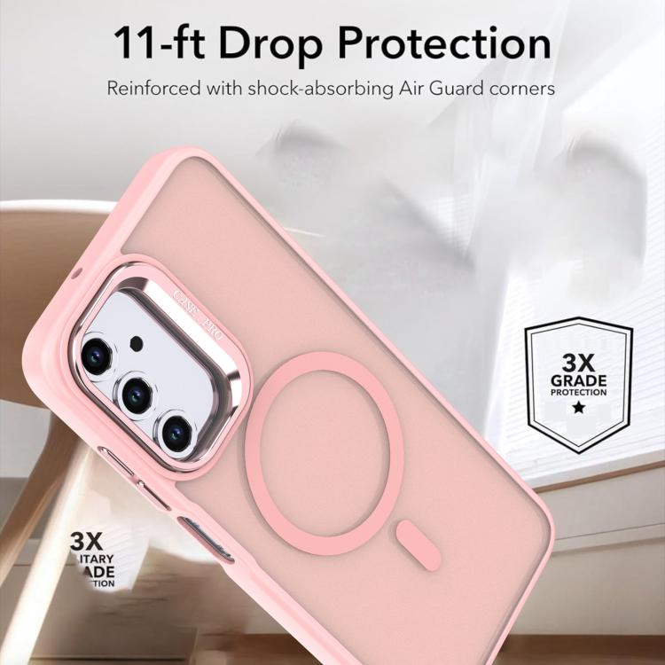 For Samsung Galaxy A05s 4G Bright Color Frosted Skin-feel Camera Bracket Magsafe Phone Case