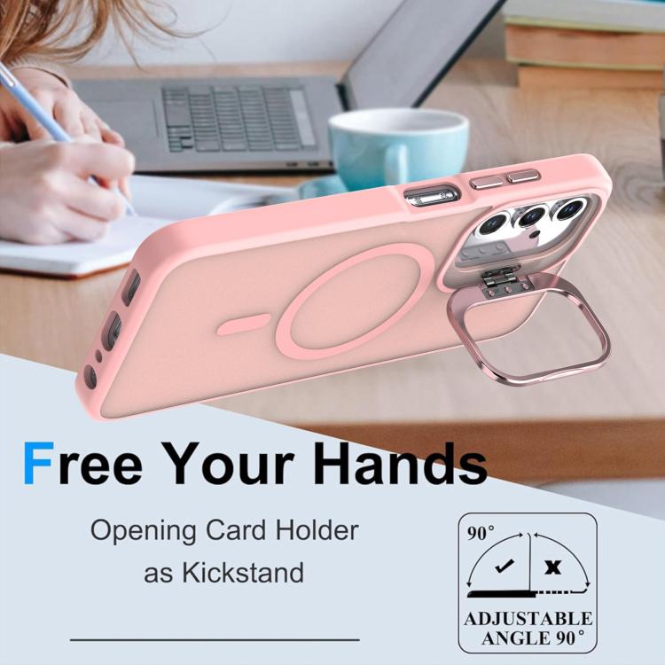 For Samsung Galaxy A05s 4G Bright Color Frosted Skin-feel Camera Bracket Magsafe Phone Case