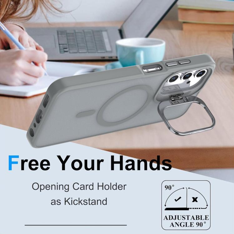 For Samsung Galaxy A05s 4G Bright Color Frosted Skin-feel Camera Bracket Magsafe Phone Case