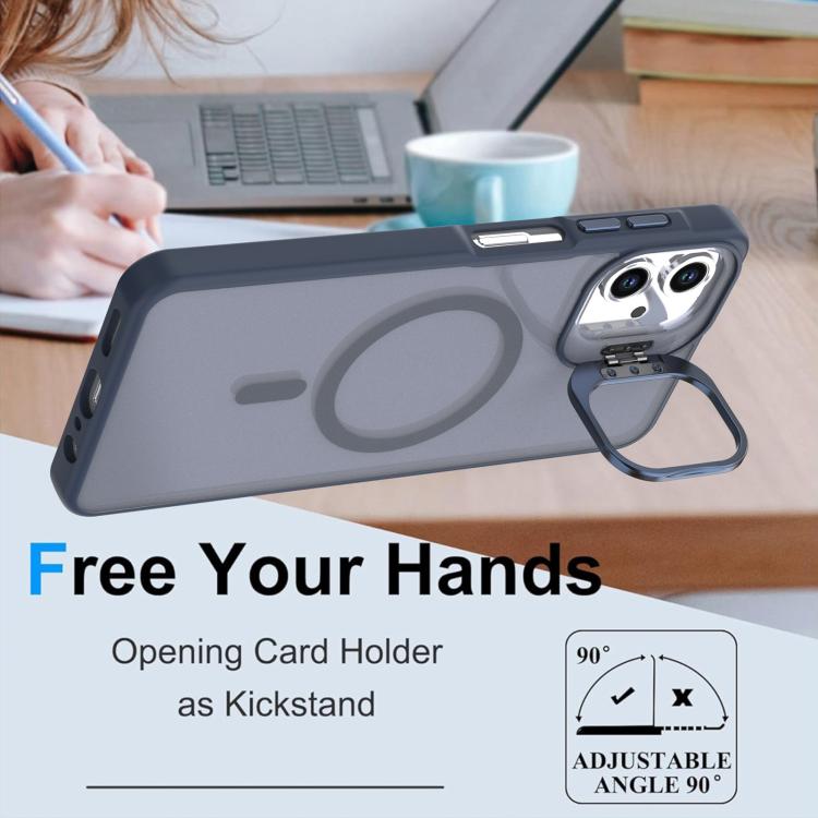 For Samsung Galaxy A06 4G / 5G Bright Color Frosted Skin-feel Camera Bracket Magsafe Phone Case