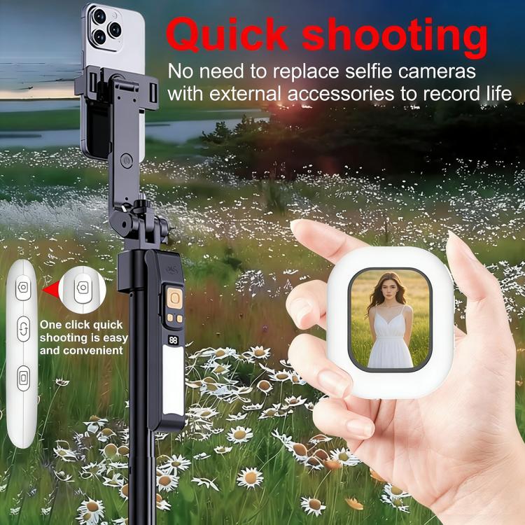 RK-X40Y Mini Portable Magnetic Mobile Phone Selfie Screen Projector Rear Selfie Wireles Monitor Screen