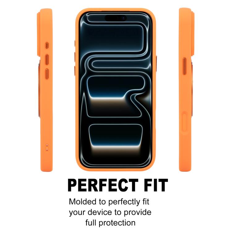 For iPhone 17 Pro Max GEBEI Jazz Series 360 Degree Rotation Holder Skin Feel Frosted MagSafe Phone Case