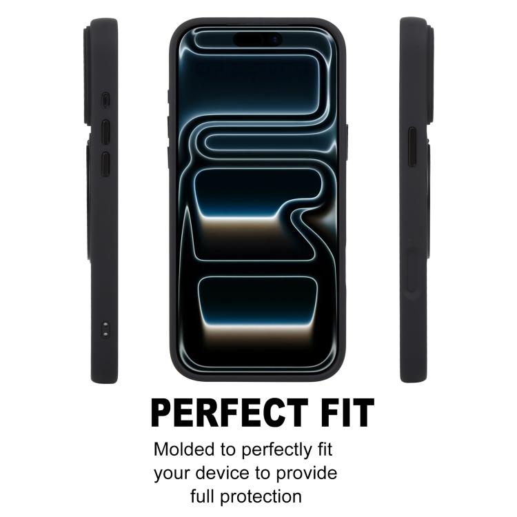For iPhone 17 Pro Max GEBEI Jazz Series 360 Degree Rotation Holder Skin Feel Frosted MagSafe Phone Case