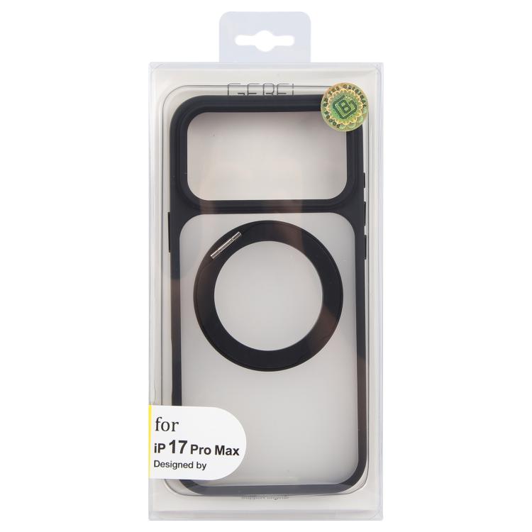 For iPhone 17 Pro Max GEBEI Jazz Series 360 Degree Rotation Holder Skin Feel Frosted MagSafe Phone Case